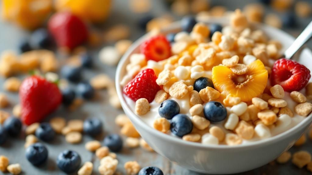 Nutrition experts warn about concealed sugar content in favourite breakfast cereals and flavoured yoghurts.